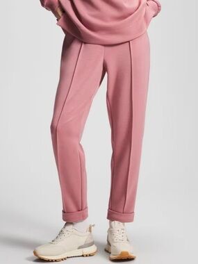 NWT Soma Luxe Modal Tapered Pant Cinder Rose Large Soft Lounge Pants Athleisure